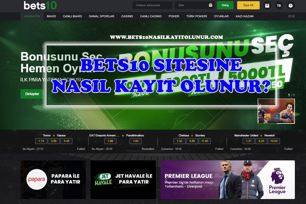 betper Sitesine Nasıl Kayıt Olunur